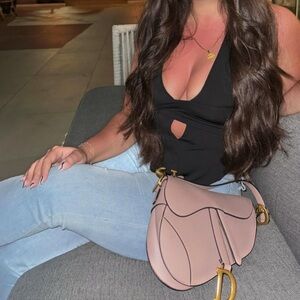 Tiger Mist Black Halter Top